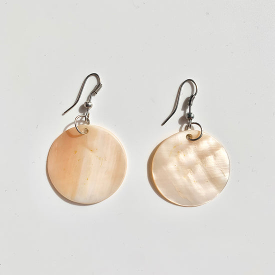 Peach Moon Earrings