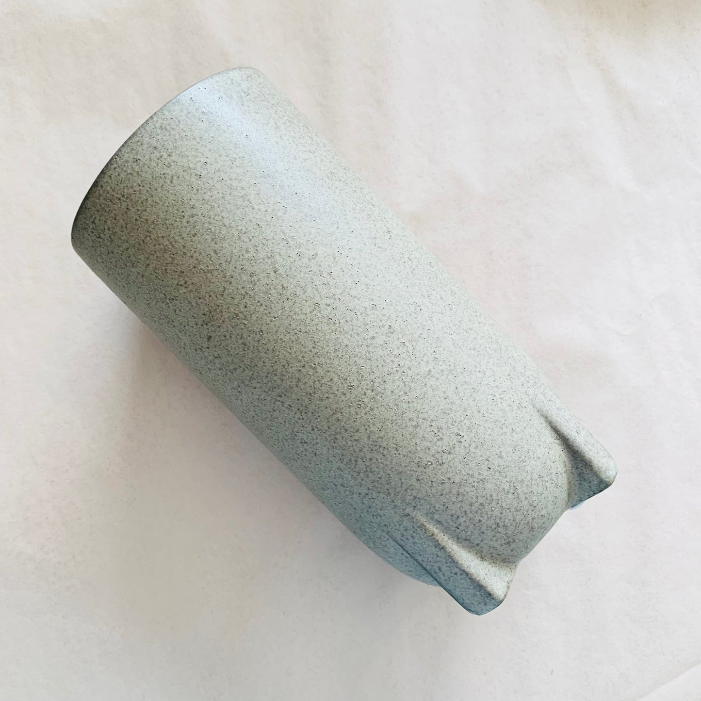 Footed Ceramic Vase