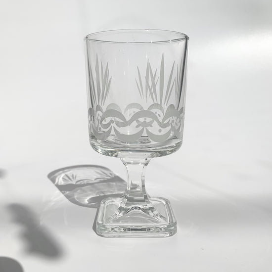 Circus Stemmed Glass