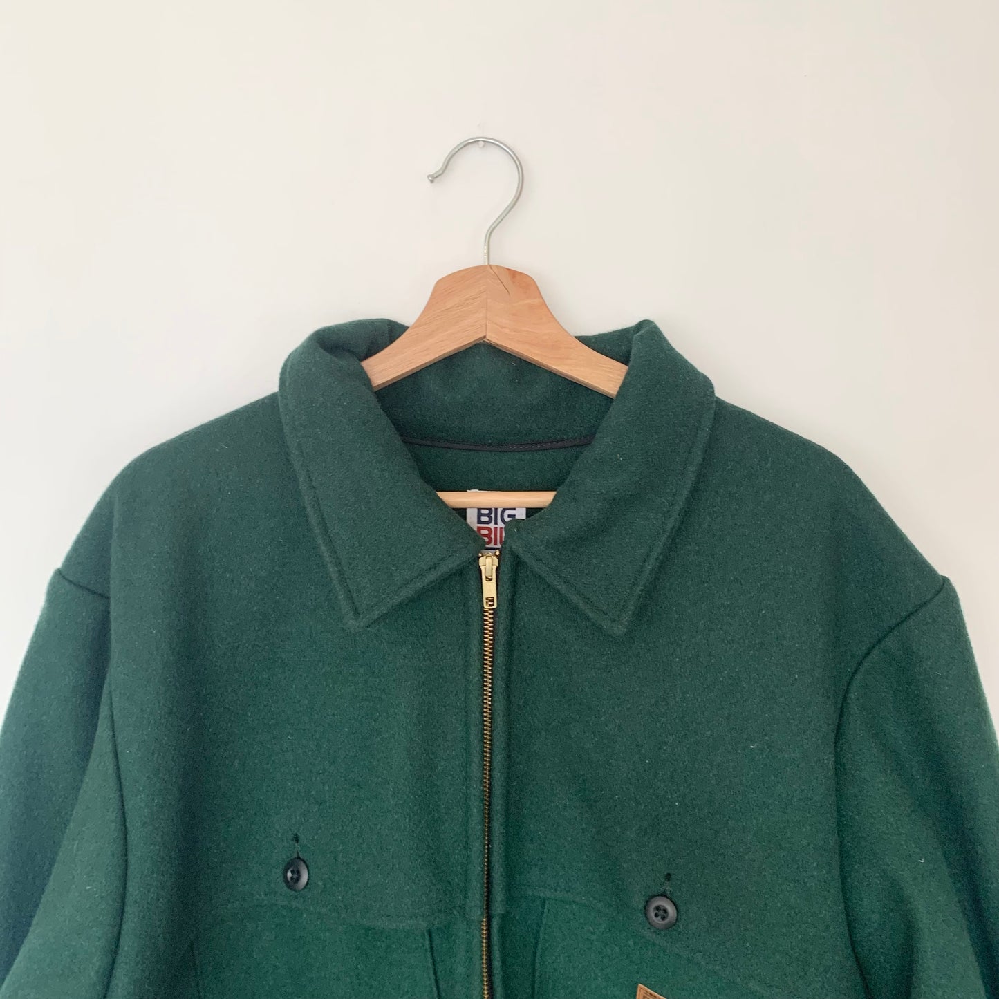 Dark Pine Wool Chore Jacket