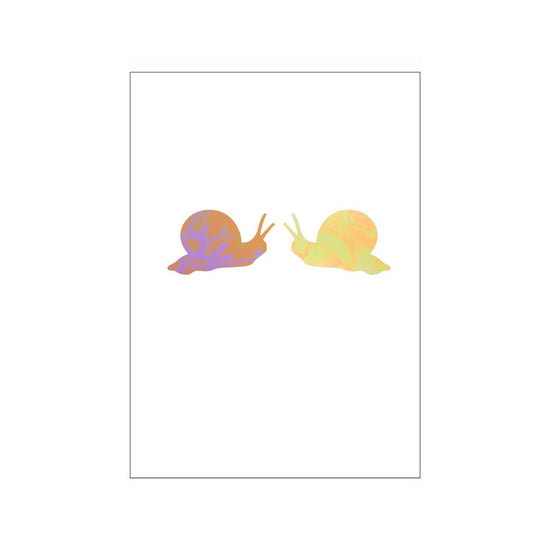 Snails - Greeting Card
