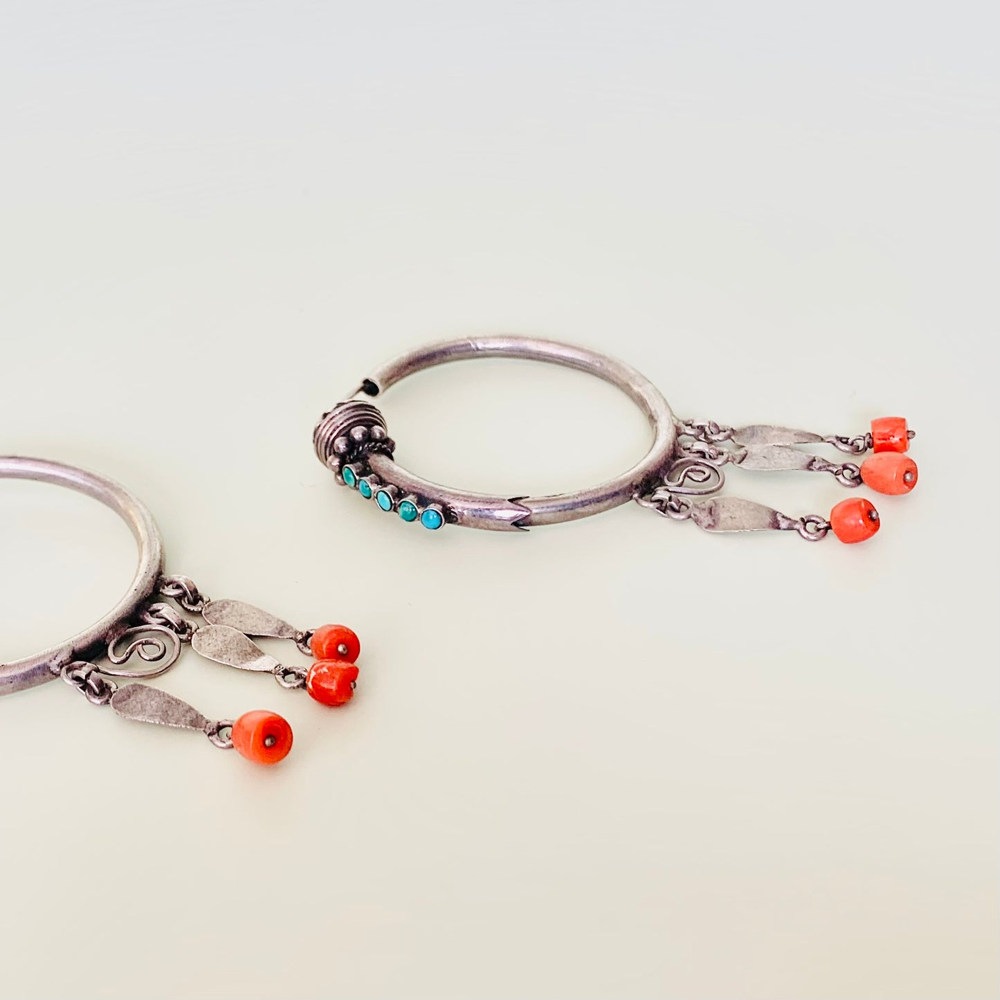 Lydia Silver Hoop Earring