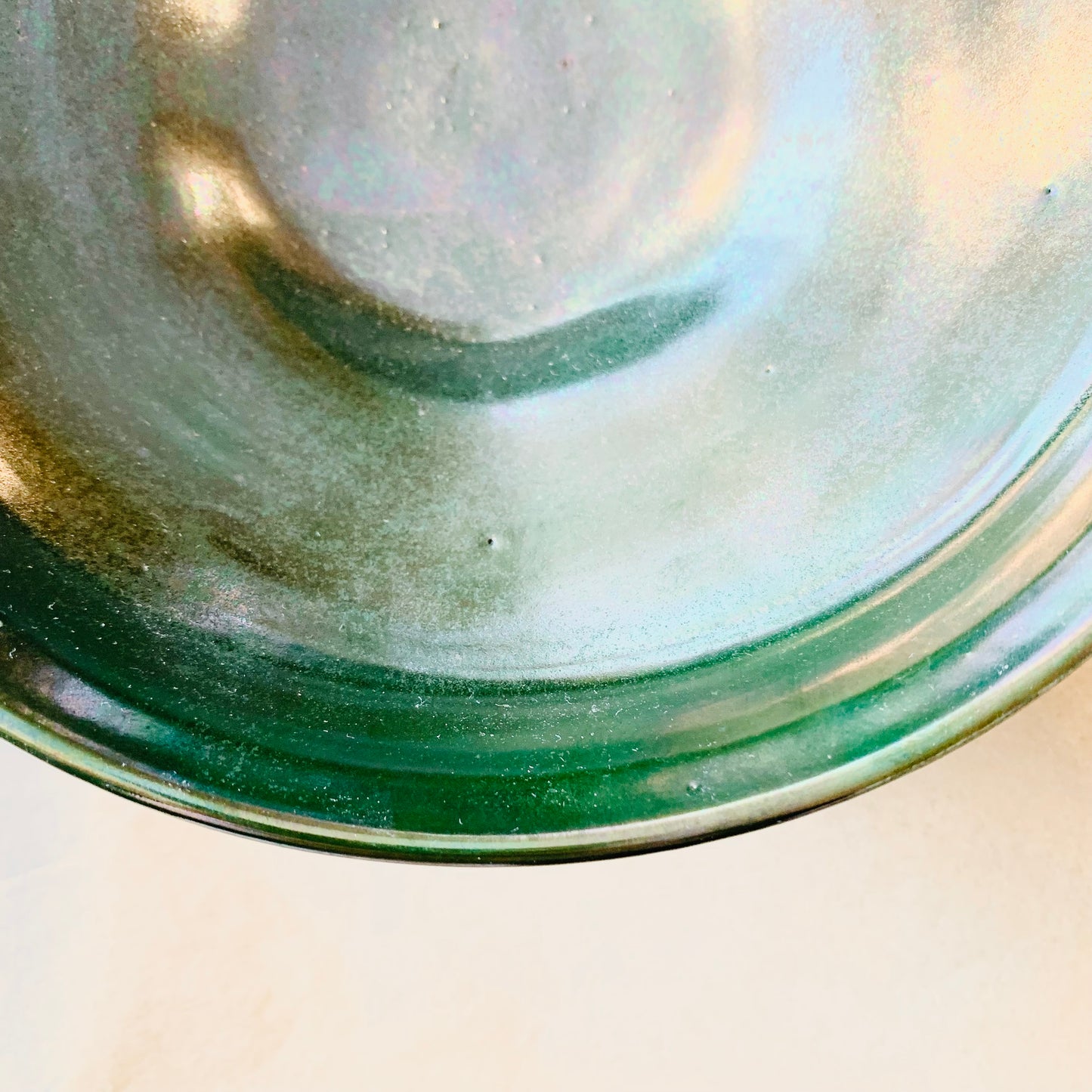 Iridescent Forest Ceramic Bowl