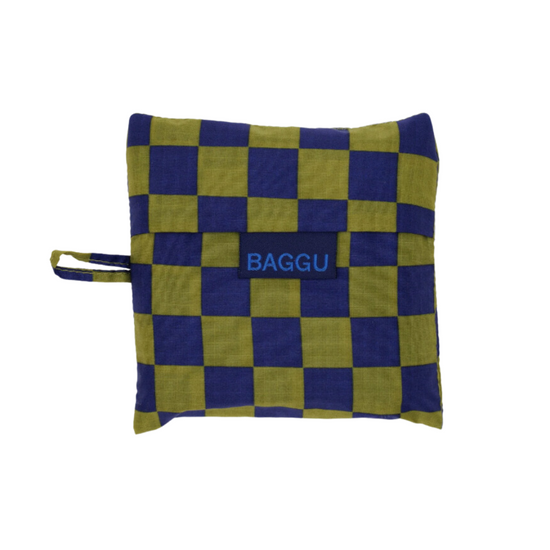 Standard BAGGU - Pear Navy Check