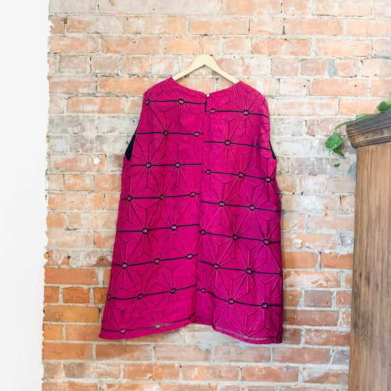 Fucshia Starburst Dress