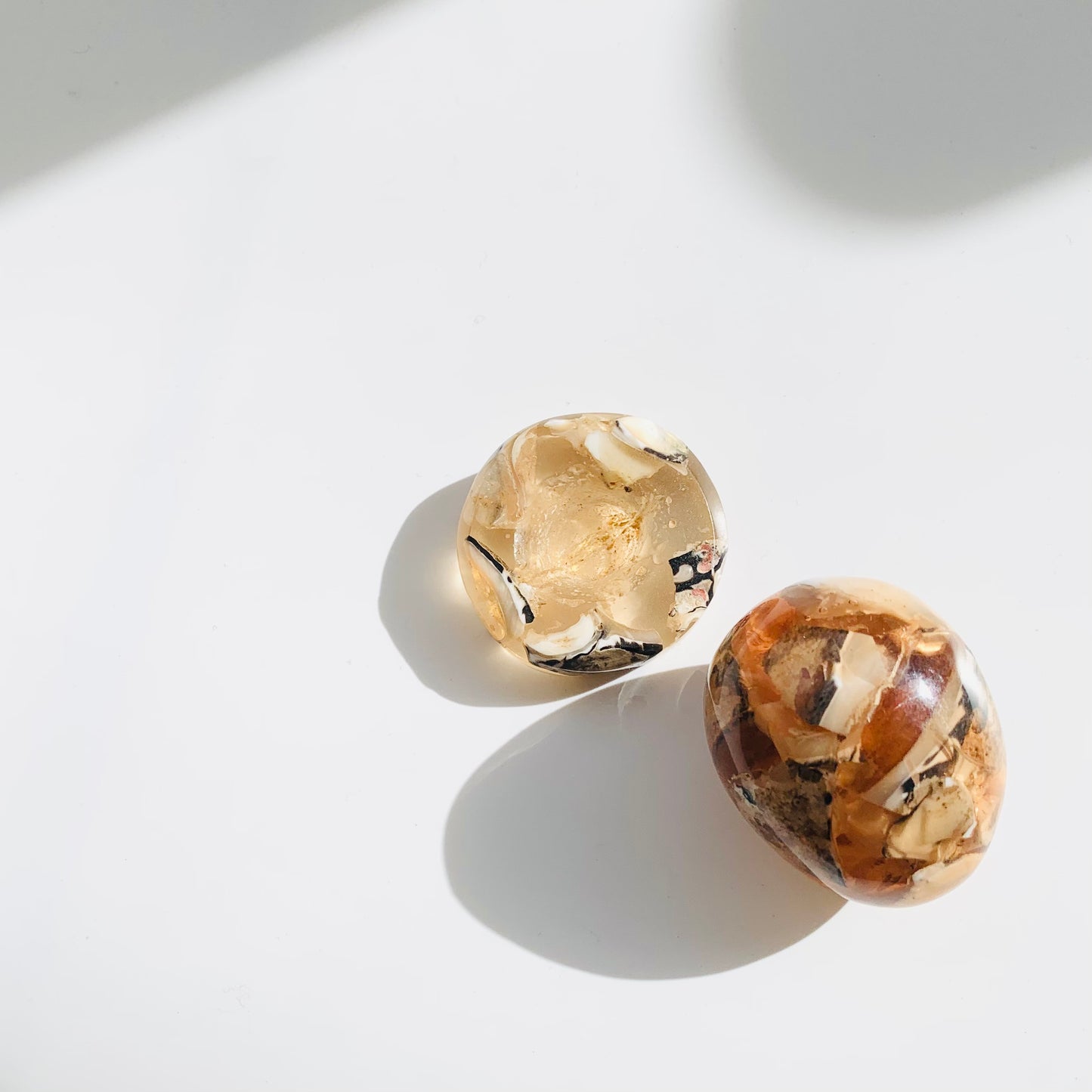 Lucite Egg Paperweight