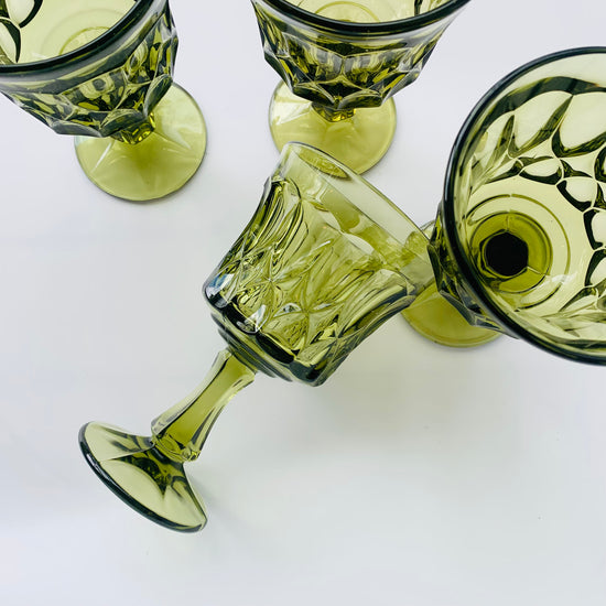 Green Perspective Goblet