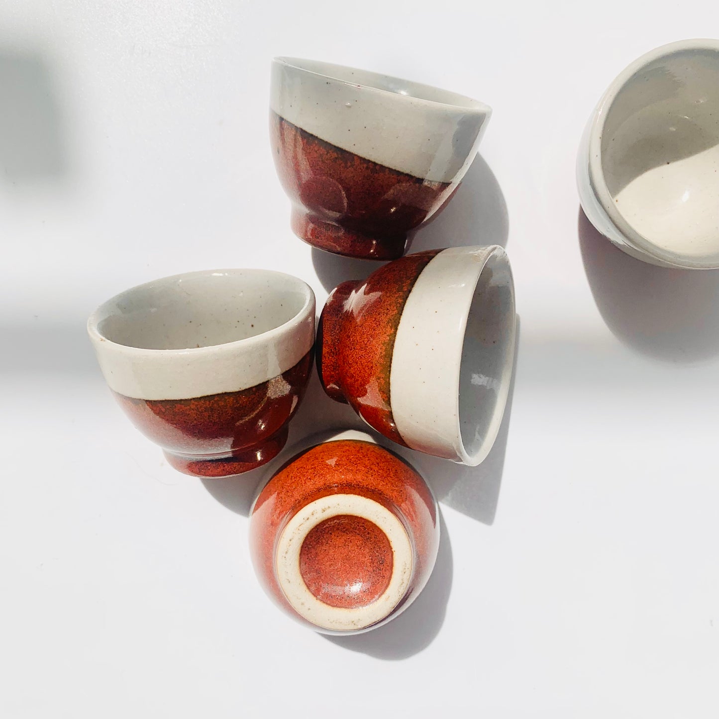 Rust Ceramic Tumblers