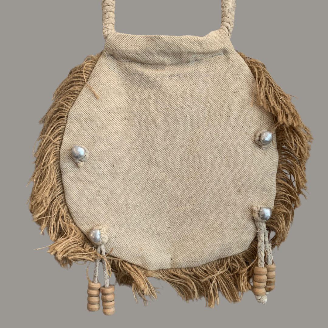 Woven Fringe Bag