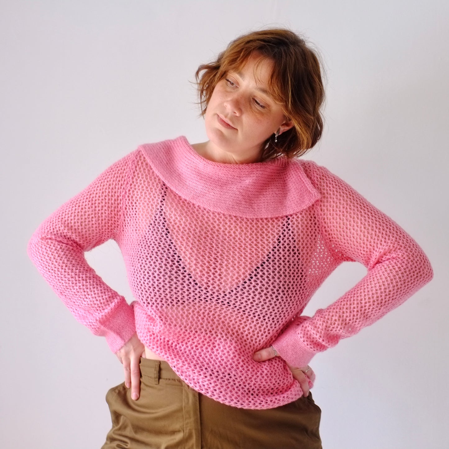 Azalea Pink Sweater