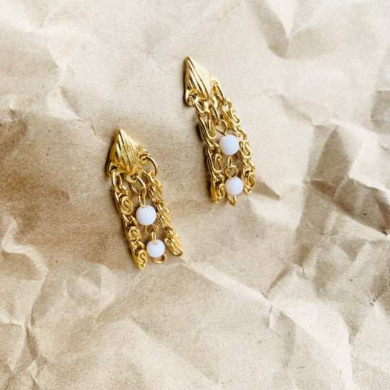 D'Orlan Gold Jelly Earring