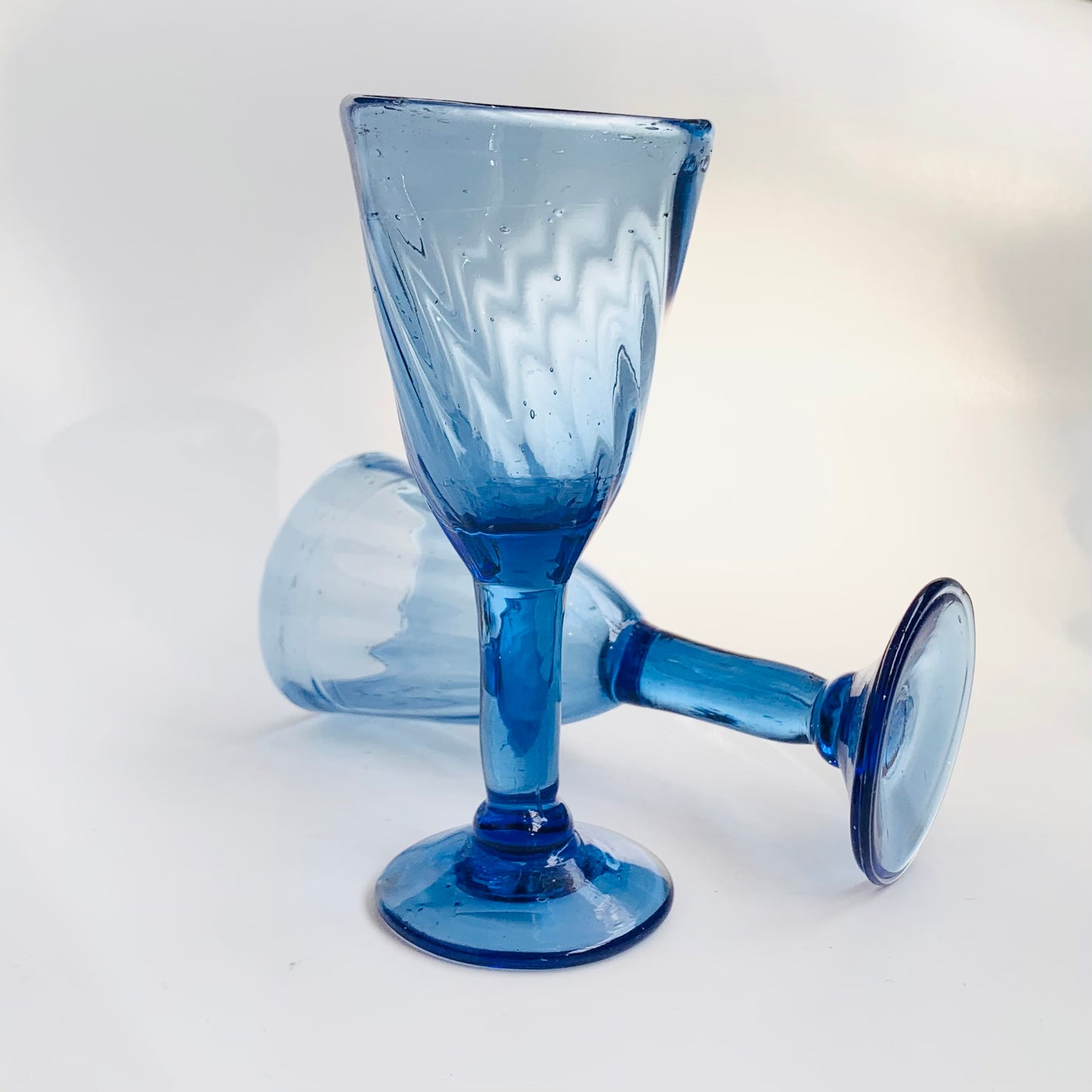 Cobalt Swirl Sipper