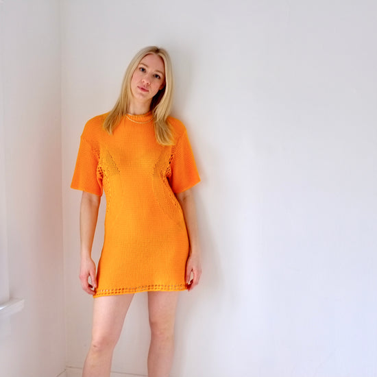Mango Knit T-Shirt Dress