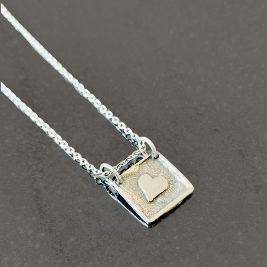 Sterling Heart Necklace