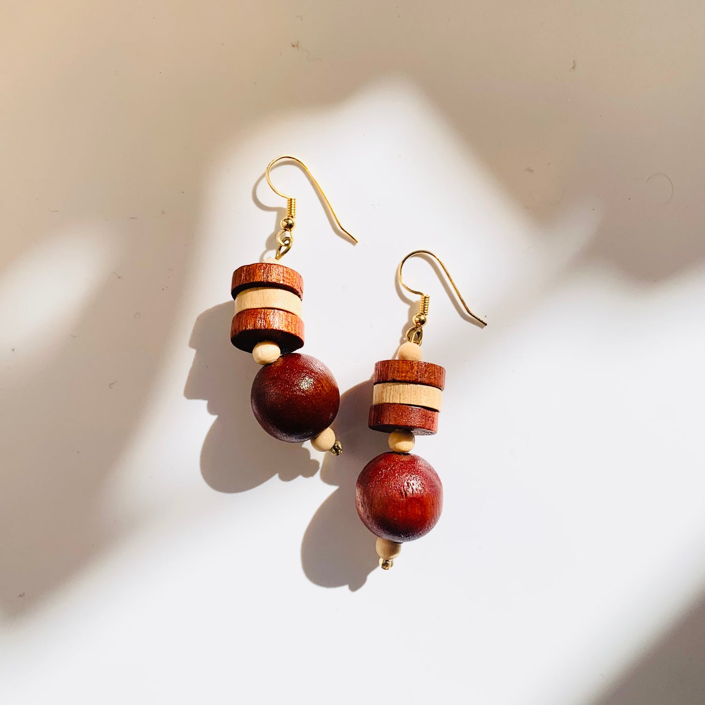 Wood Layer Earring