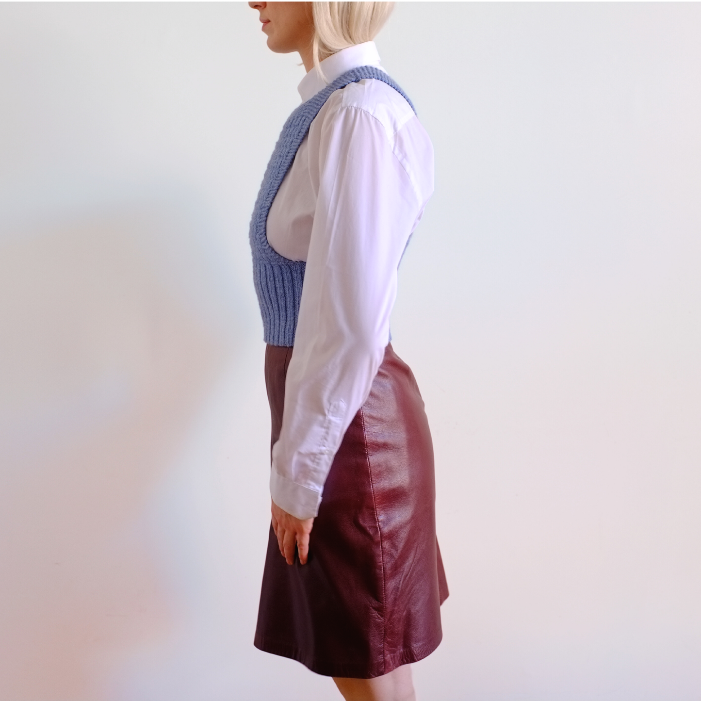 Faith Leather Skirt