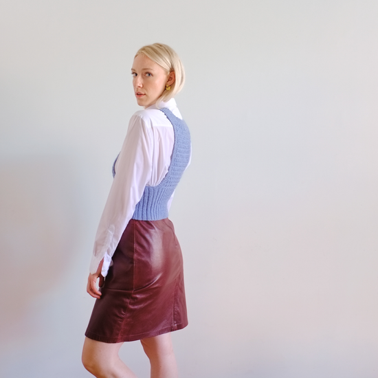 Faith Leather Skirt