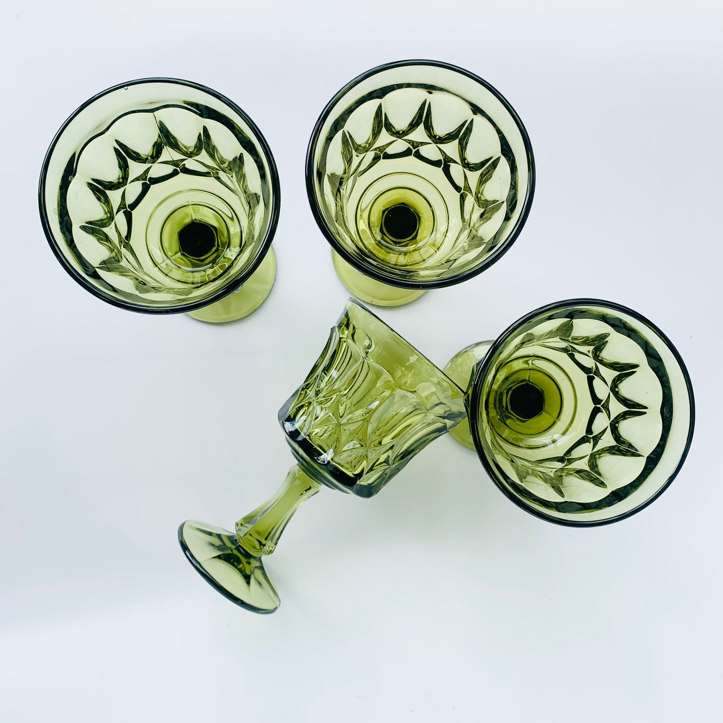 Green Perspective Goblet