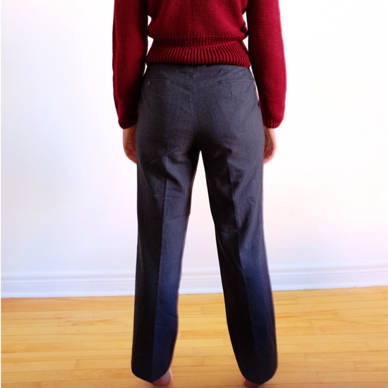 Slate Wool Trouser