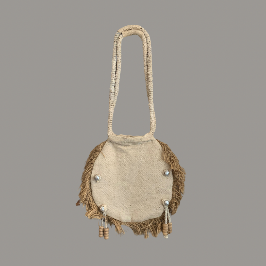 Woven Fringe Bag