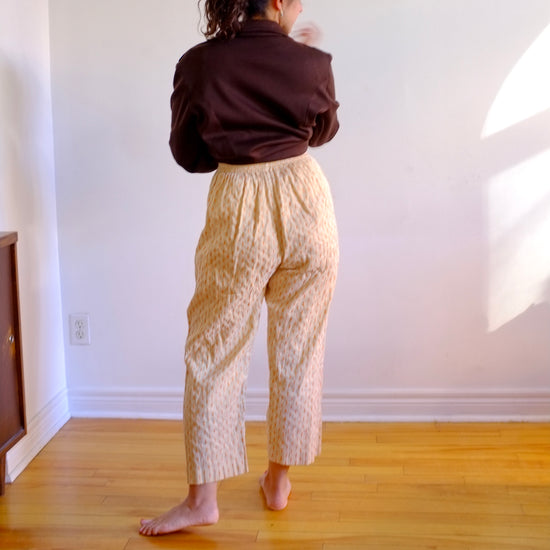 Cotton Embroidered Pant