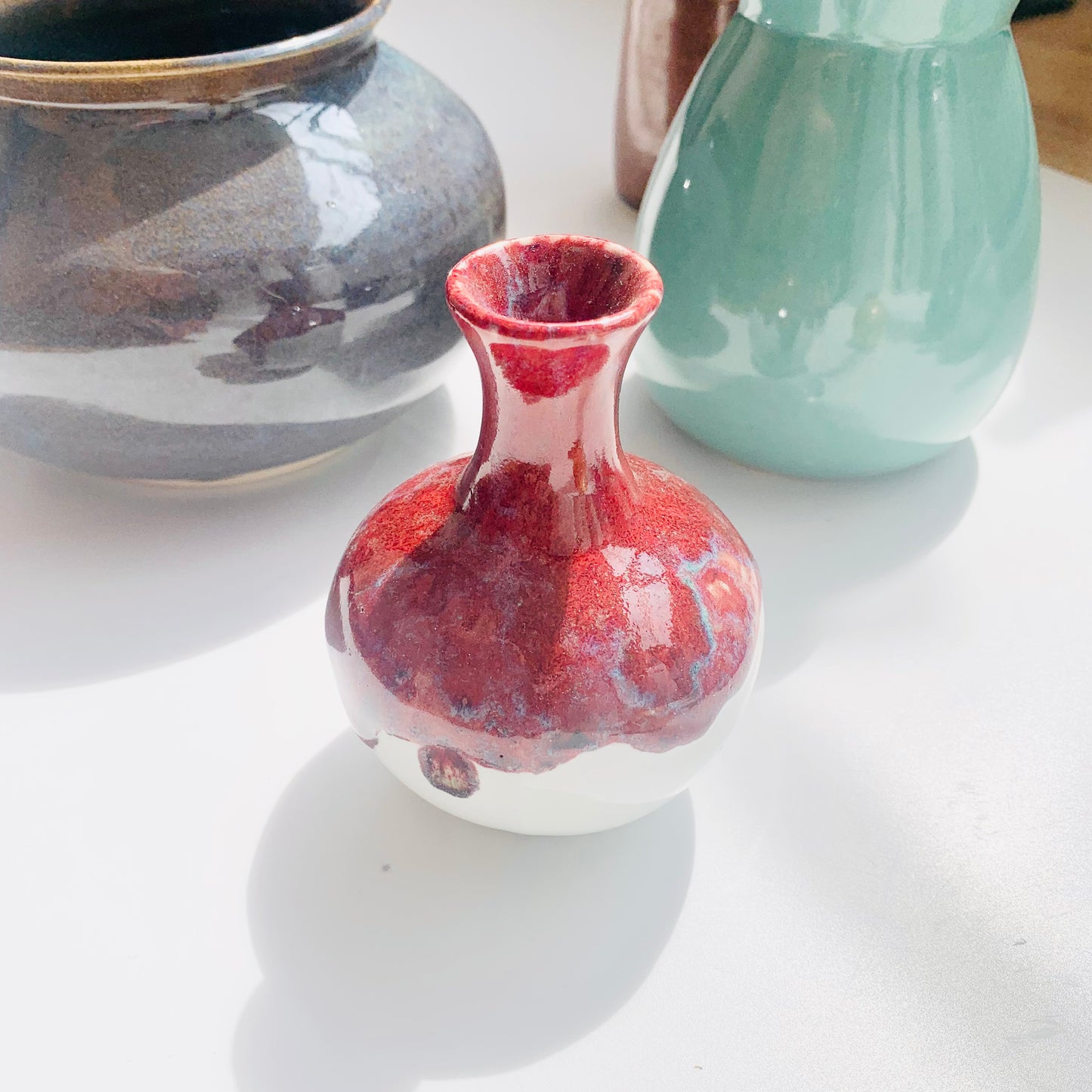 Cuprite Drip Bud Vase