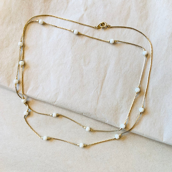 Gold Beaded Chain