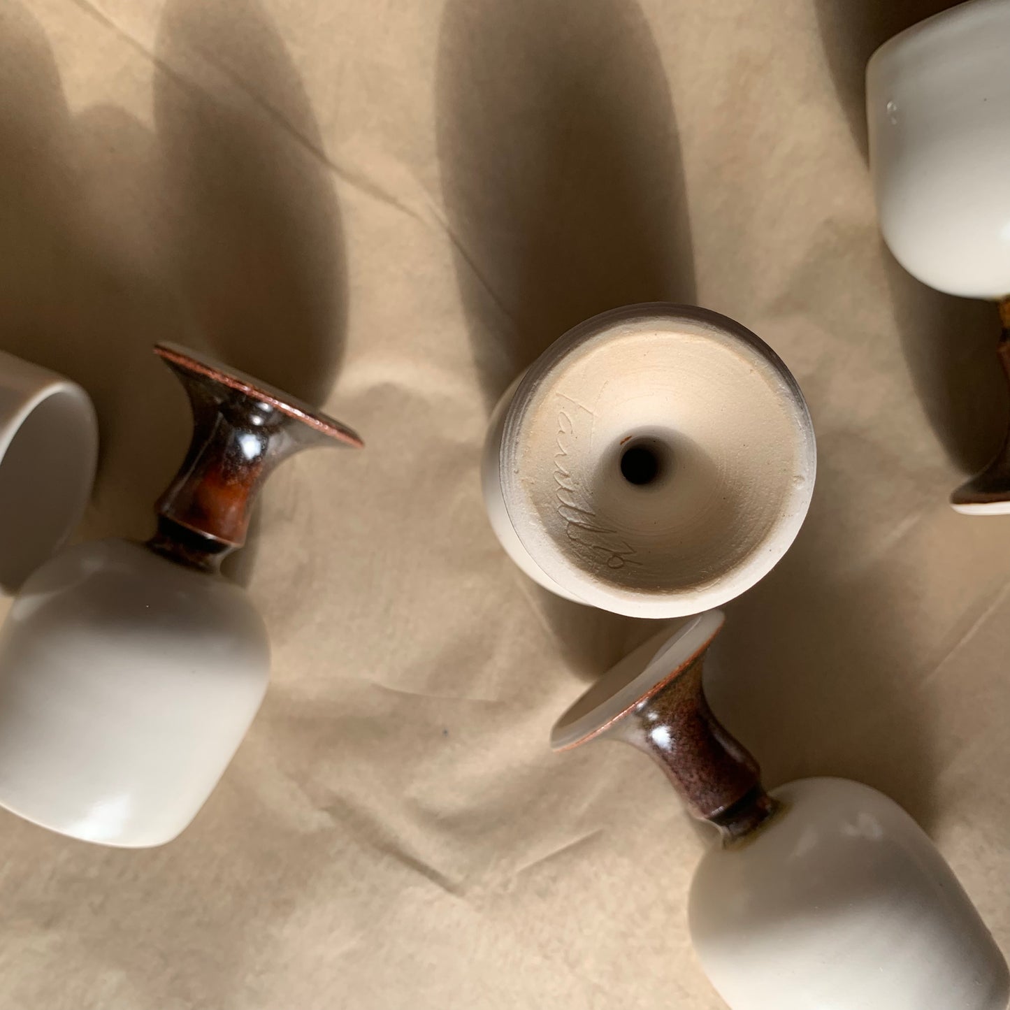 Ceramic Mini Sipping Goblets