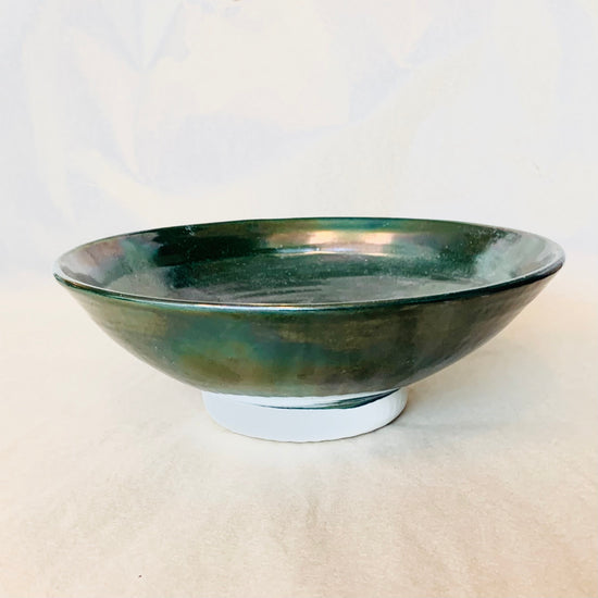 Iridescent Forest Ceramic Bowl