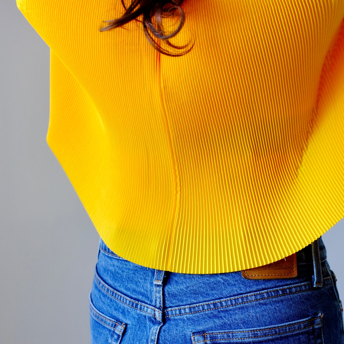 Canary Pleat Blouse
