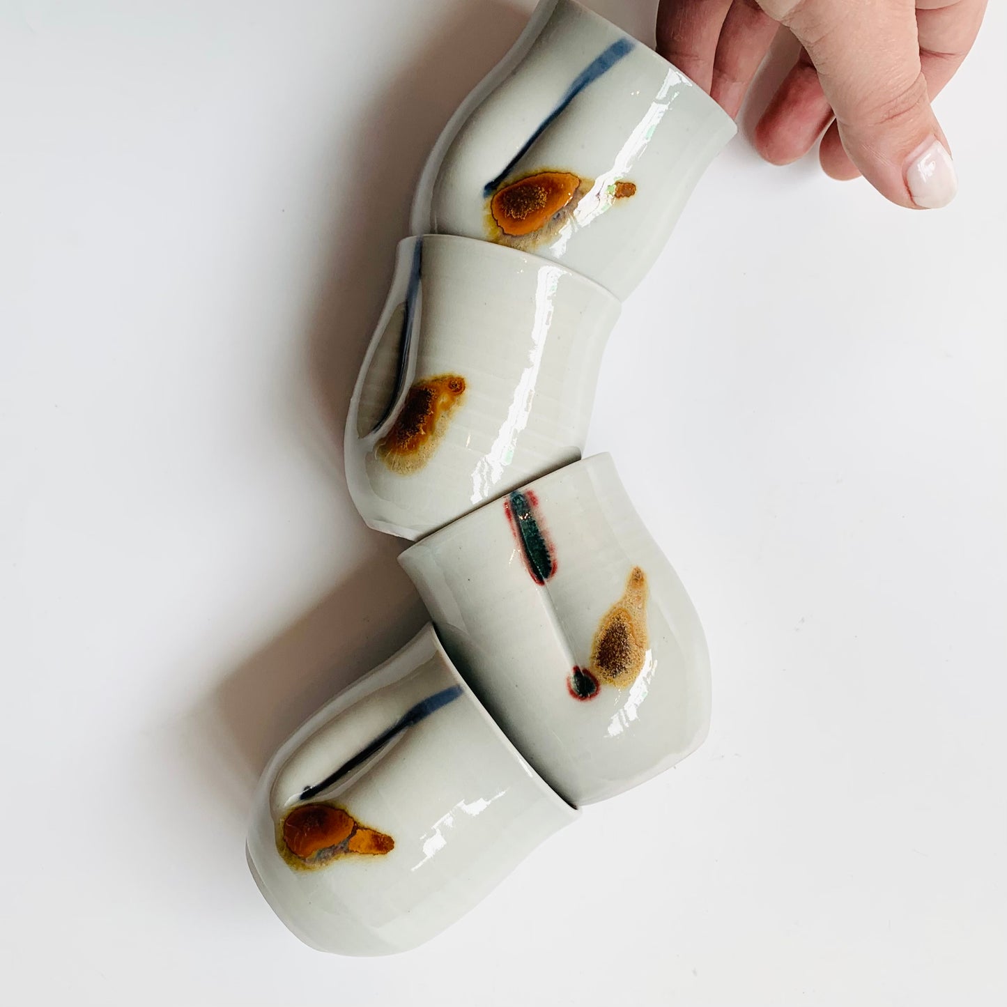 Têtu Porcelain Cups
