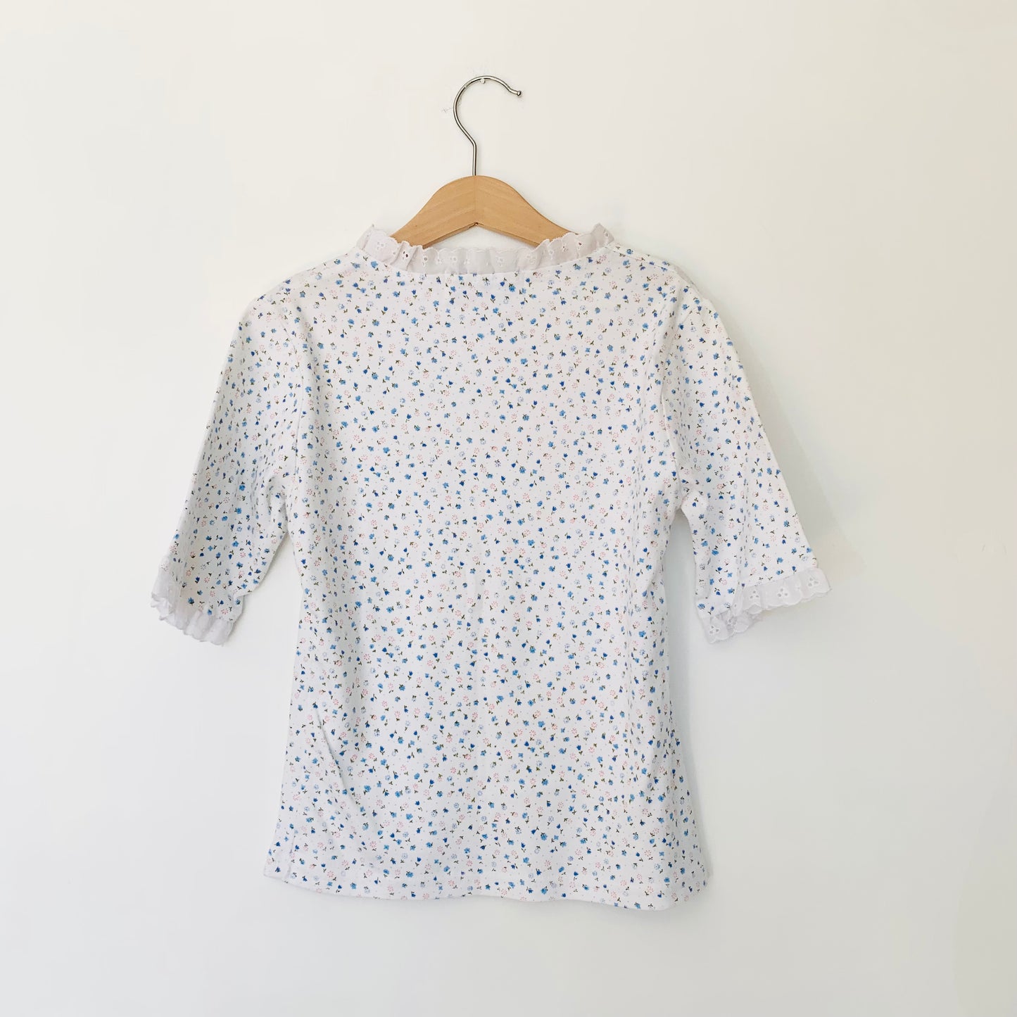 Kids Floral Frill Tee