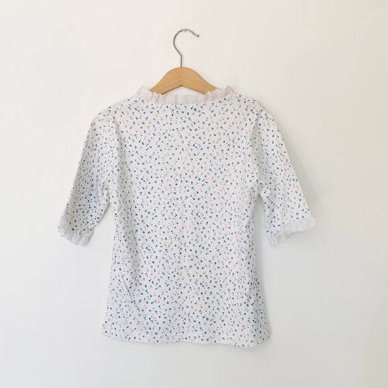 Kids Floral Frill Tee