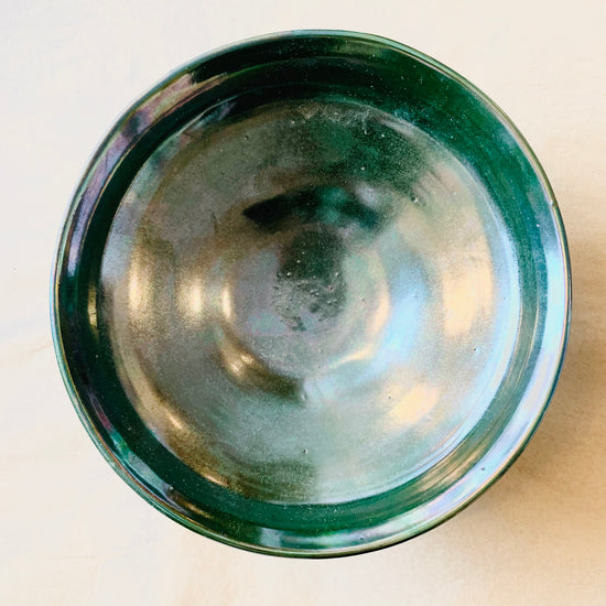 Iridescent Forest Ceramic Bowl