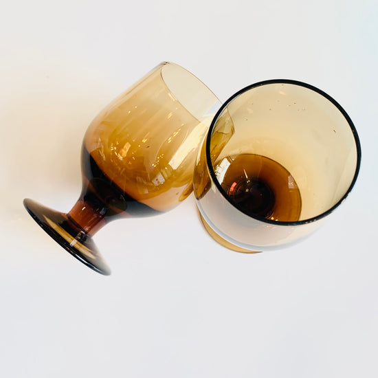 Toffee Cognac Glass