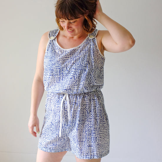 Dotted Summer Romper