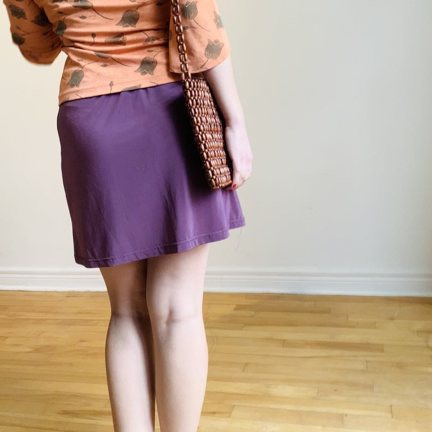 Load and play video in Gallery viewer, Deep Lilac Skirt
