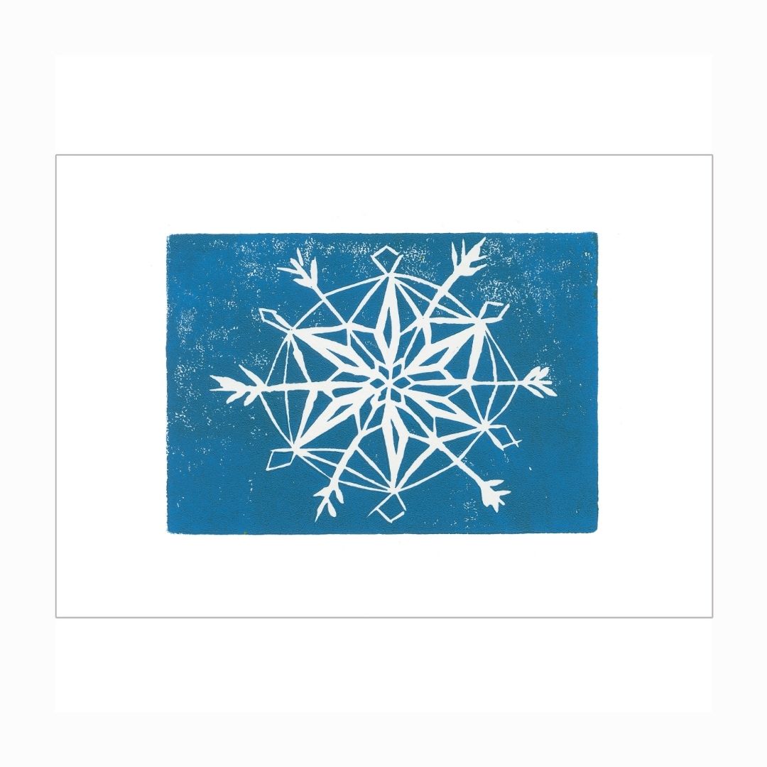 Snowflake - Greeting Card