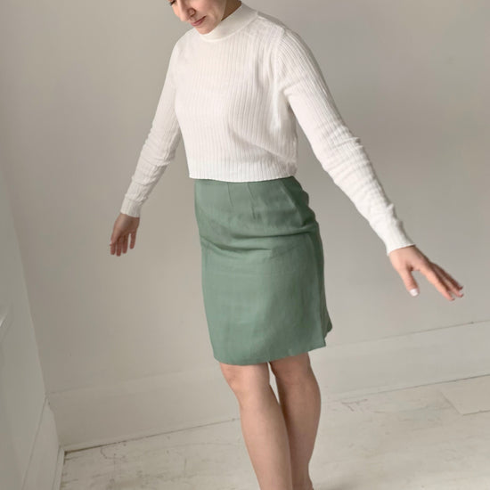Agave Green Skirt