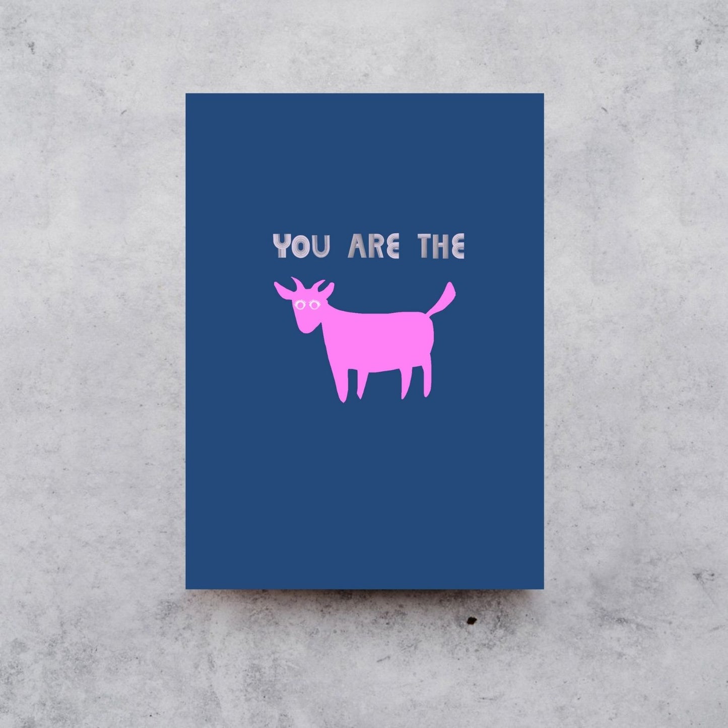 Greatest Of All Time - Greeting Card
