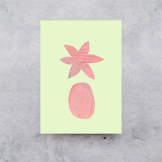 Mint Flora - Greeting Card