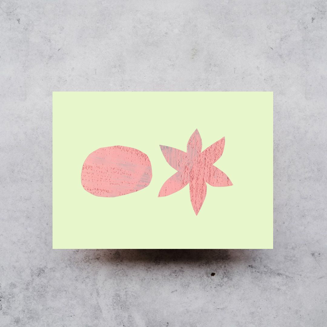 Mint Flora - Greeting Card