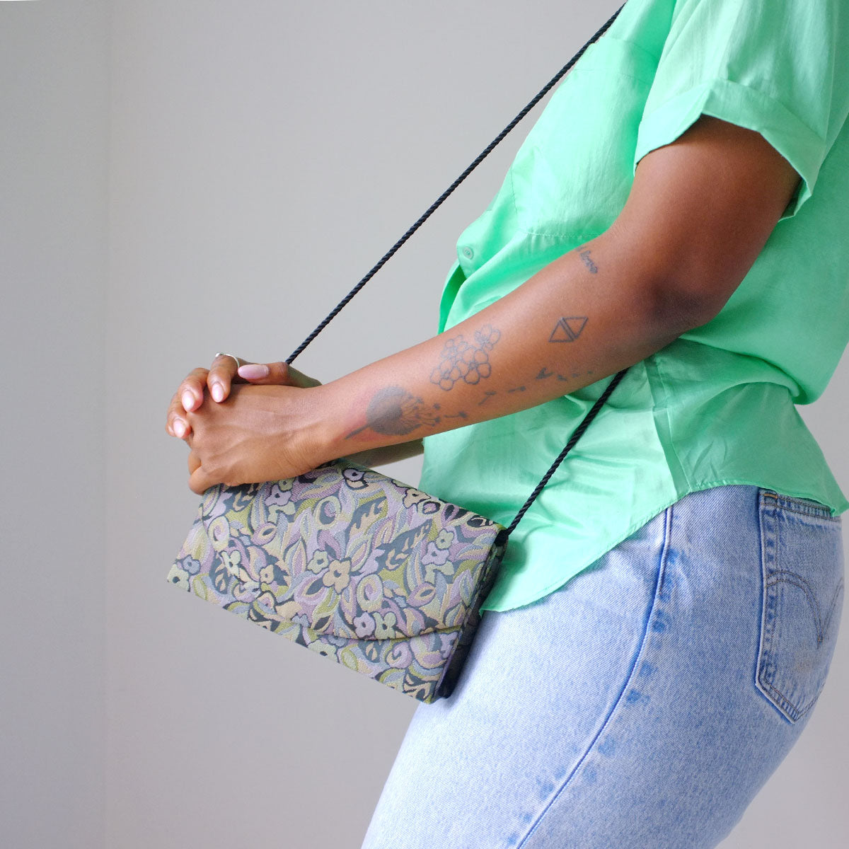 Pattern Clutch Bag