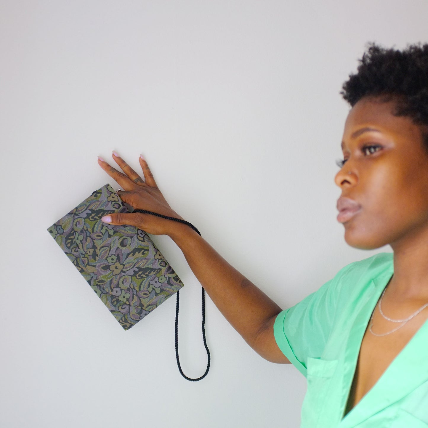 Pattern Clutch Bag