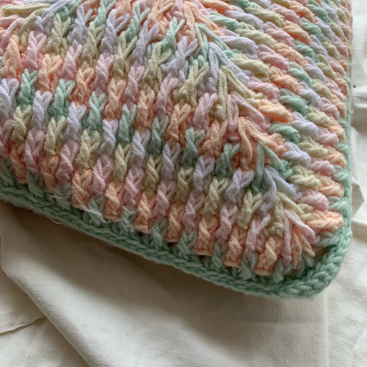 Pastel Knit Pillows