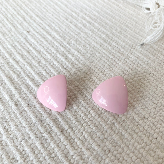 Soft Triangle Earrings