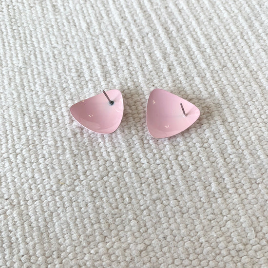 Soft Triangle Earrings