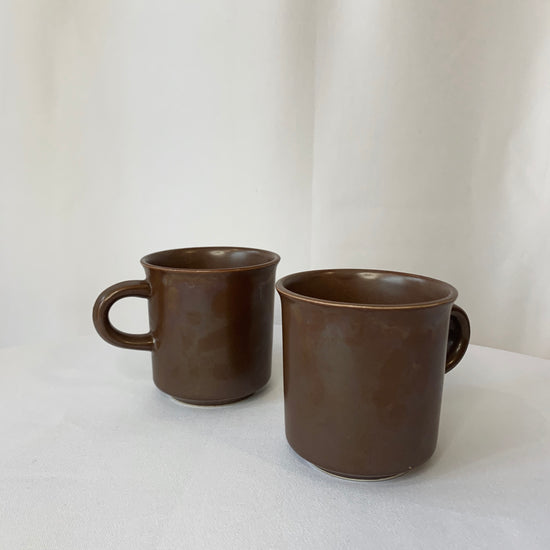 Stoneware Brown Mug