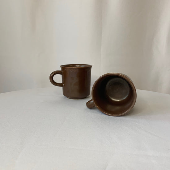 Stoneware Brown Mug