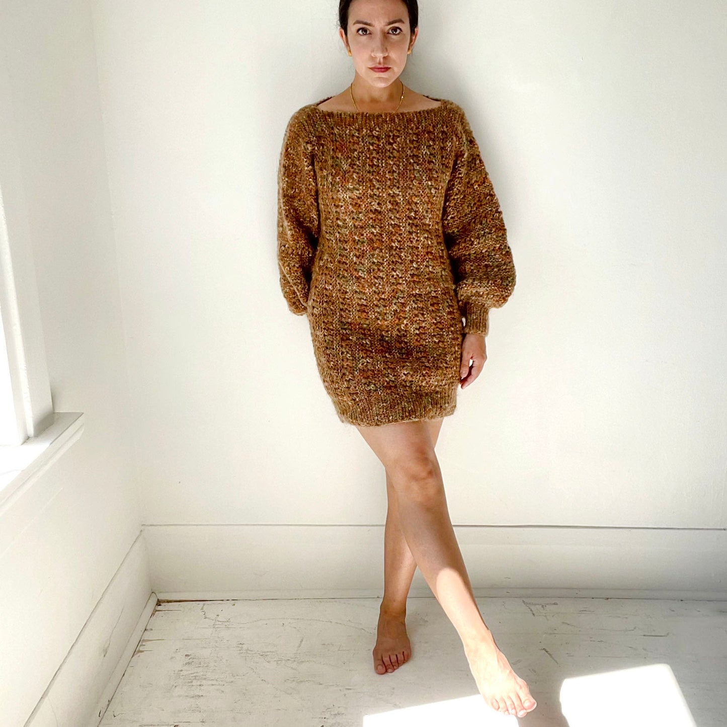 Autumnal Sweater Dress